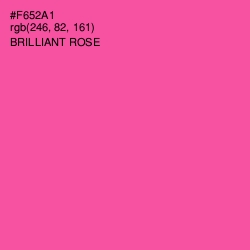 #F652A1 - Brilliant Rose Color Image